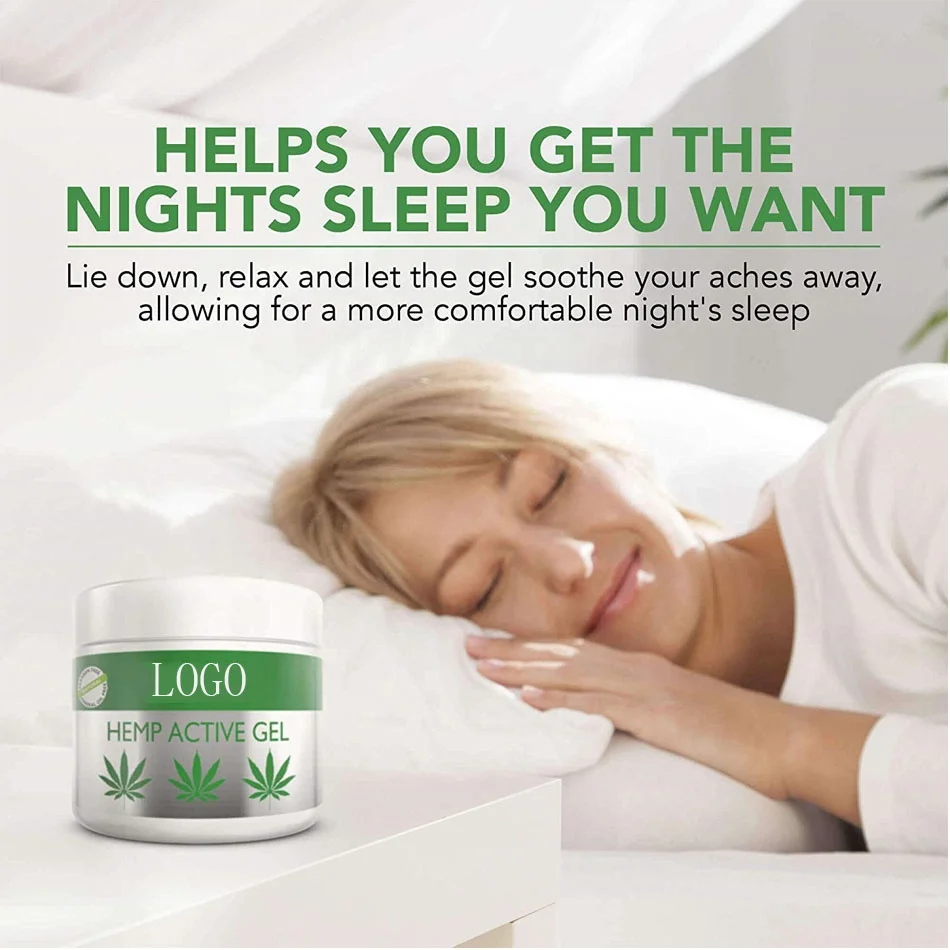 
Factory high quality Prue Natural Organic hemp extract plant hemp cream natural hemp face cream 