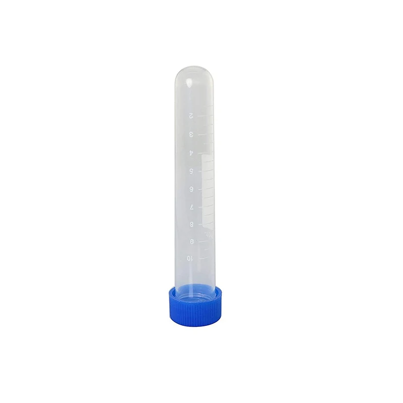 medical pp plastic graduated round 10ml centrifuge tube