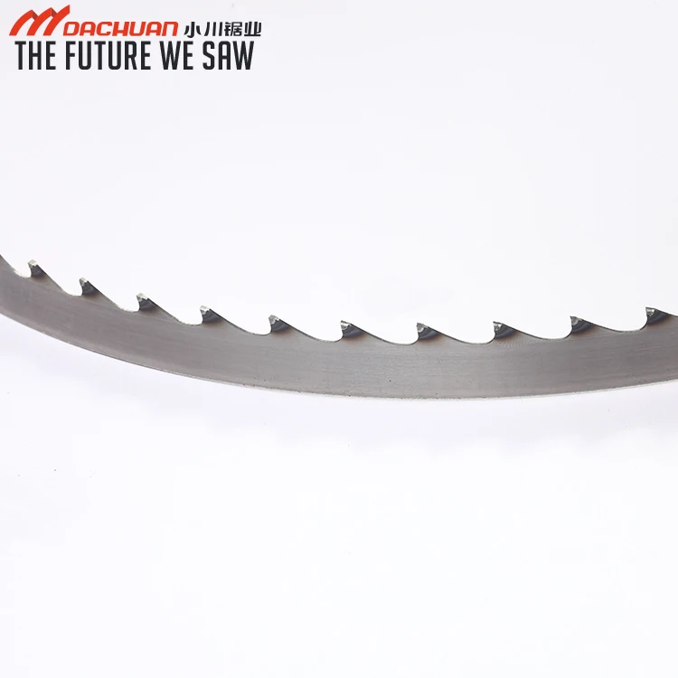 Customized Woodworking Horizontal TCT Band Saw Blade For Sawmill