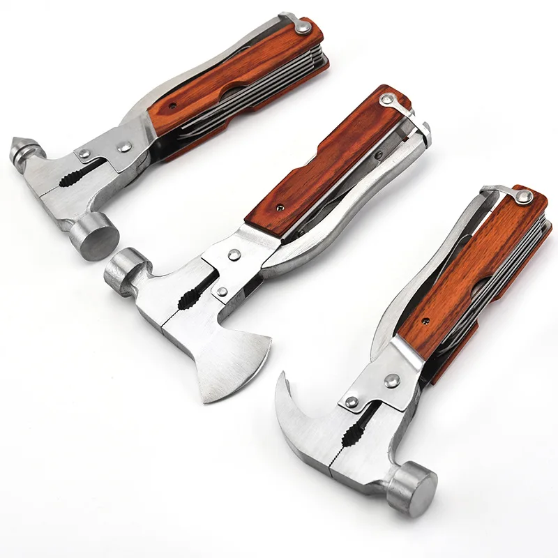 Factory wholesale stainless steel multi-purpose tool for car emergency escape life-saving hammer