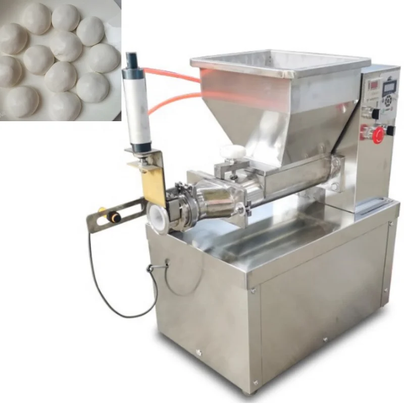 Factory Price Cookie Pastry Dough Ball Cutter Soft Pizza Dough Divider Rounder Bread Bun Dough Ball Cutting Machine