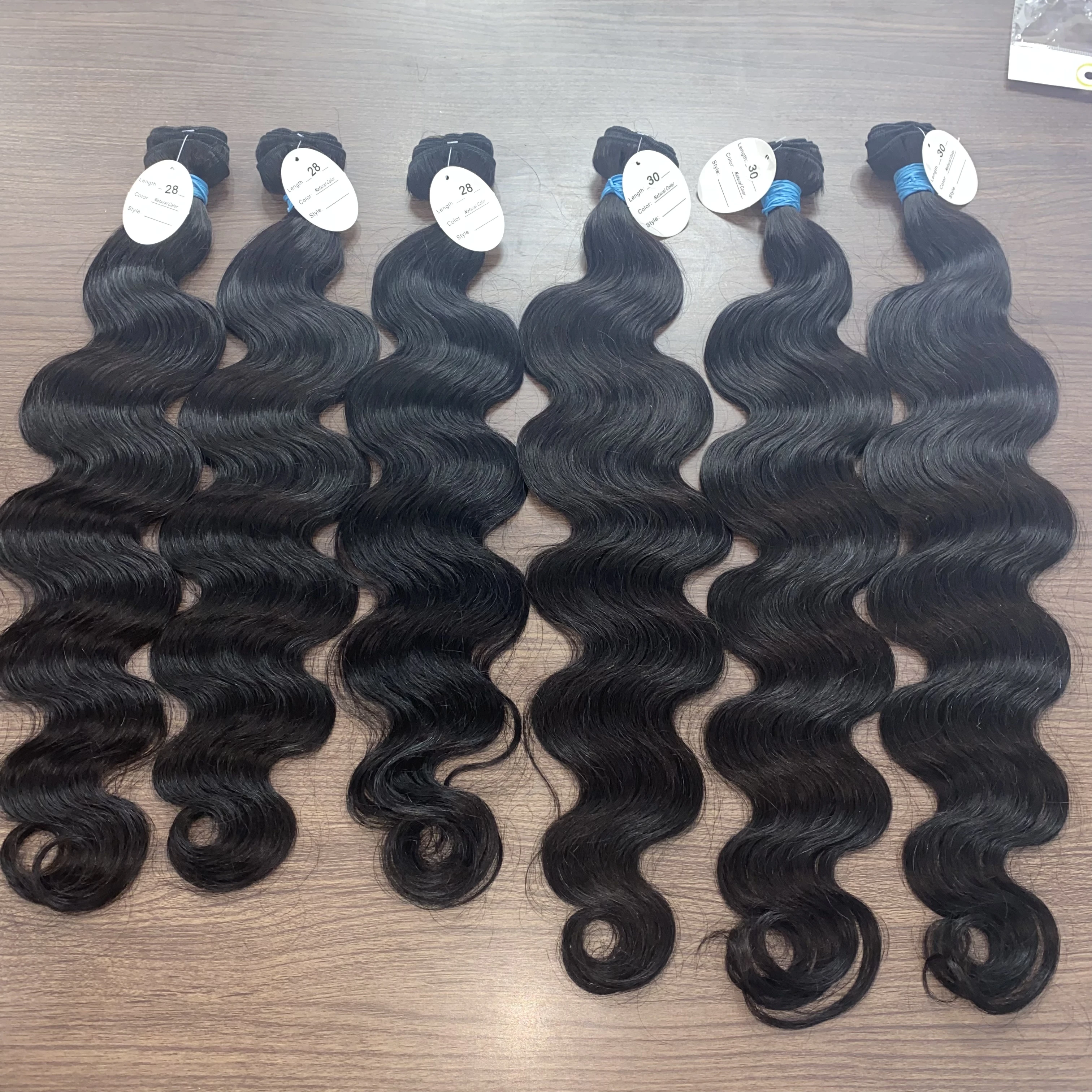 Free Sample Natural Brazilian Human Hair Cuticle Aligned Extensions Sexy Women Hair