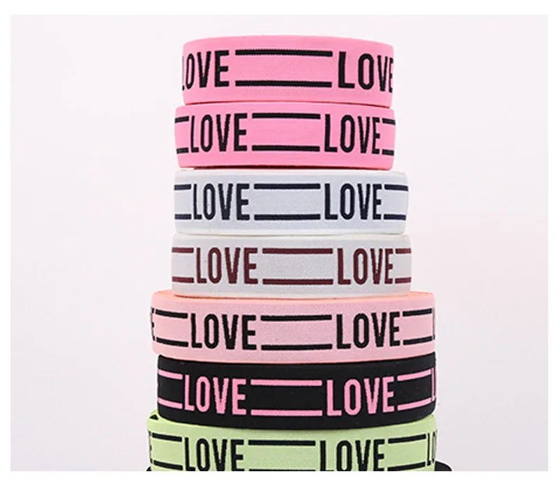 Прямая поставка с завода нейлоновая цветная эластичная лента жаккардовая широкая шириной 4 см