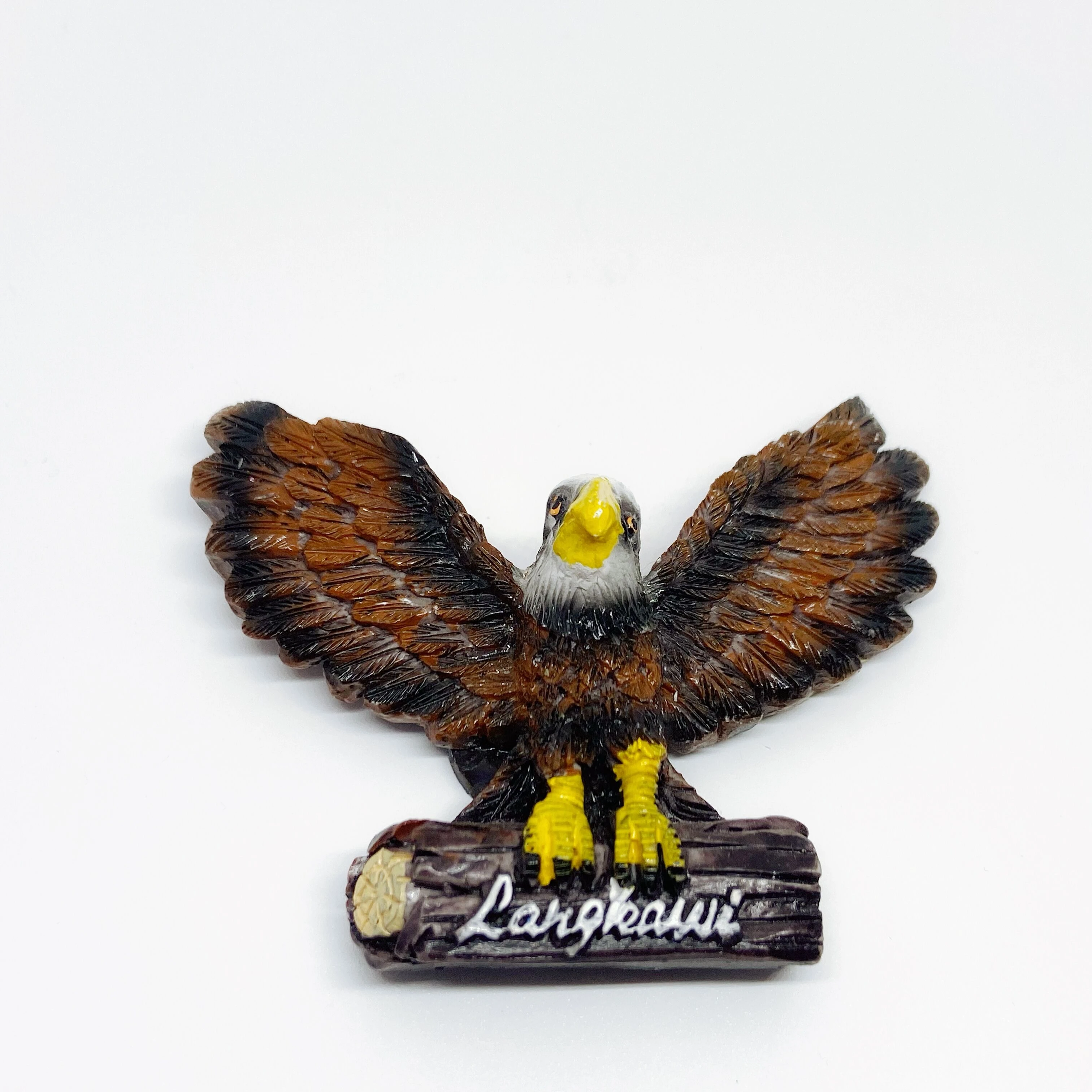 YIWU BaiWen  Manufacturer promotion  Wholesale eagle shape   fridge magnet souvenir magnets tourist souvenir fridge magnet