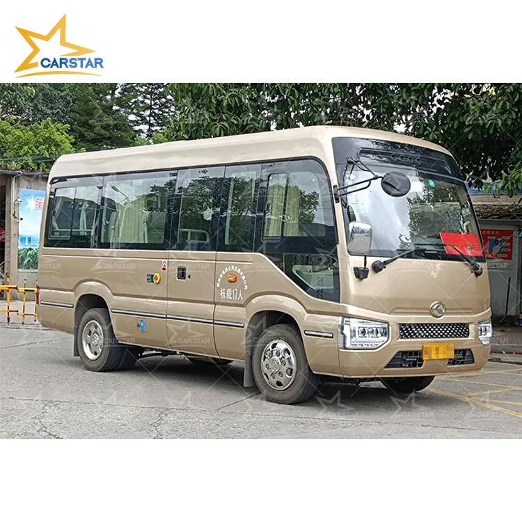 King Long XMQ6606 б/у 17-местный небольшой автобус/мини-автобус дешевая цена подставка для автобуса продажи с левым рулем