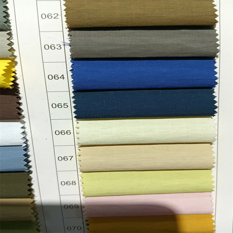 Waterproof Plaids Oxford Polyurethane Checks 210d  Ripstop Nylon Taslon Fabrics