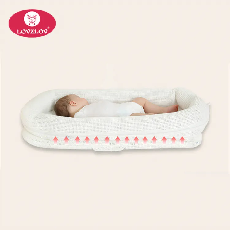 
Portable multiuse newborn sleep bed 0-36 months baby nest baby lounger 3d fabrics 