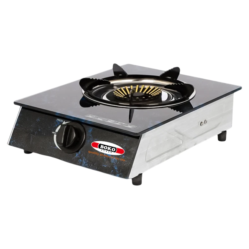 Competitive Price High Quality Single Burner Gas stove Tempered Glass Cooker For Kitchen