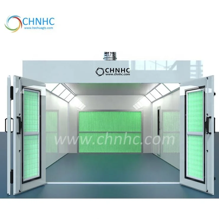 Canadian market electric heating furniture spray booth /Auto car spray painting drying oven heater /spray paint booth for sale