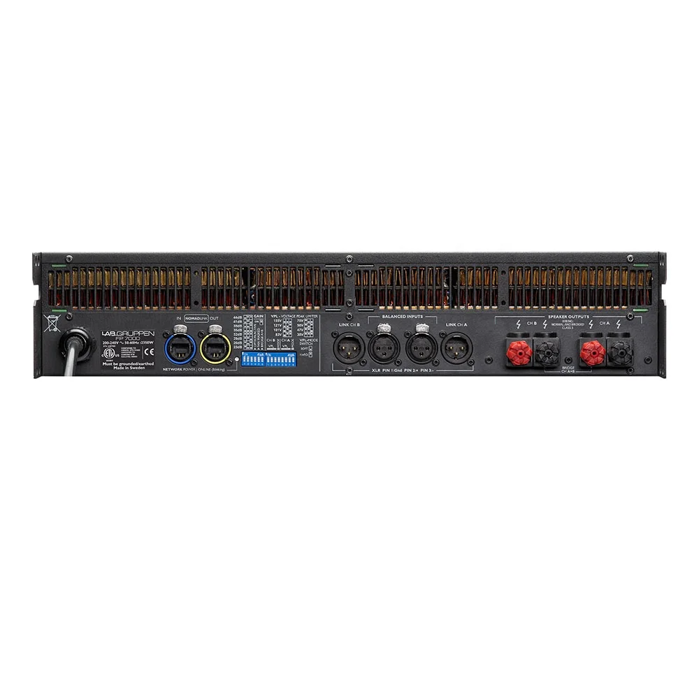 Lab.gruppen FP7000 2-Channel 7000 Watts Power Amplifier for Line Array Speakers System Stage Indoor Outdoor