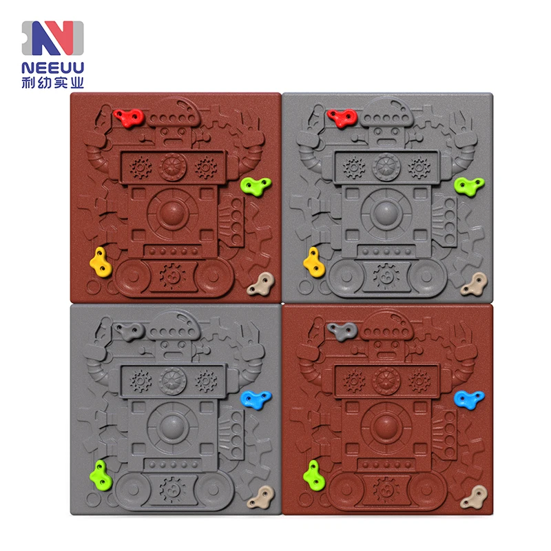 Used indoor and outdoor climbing wall rock climbing structure 120*240cm