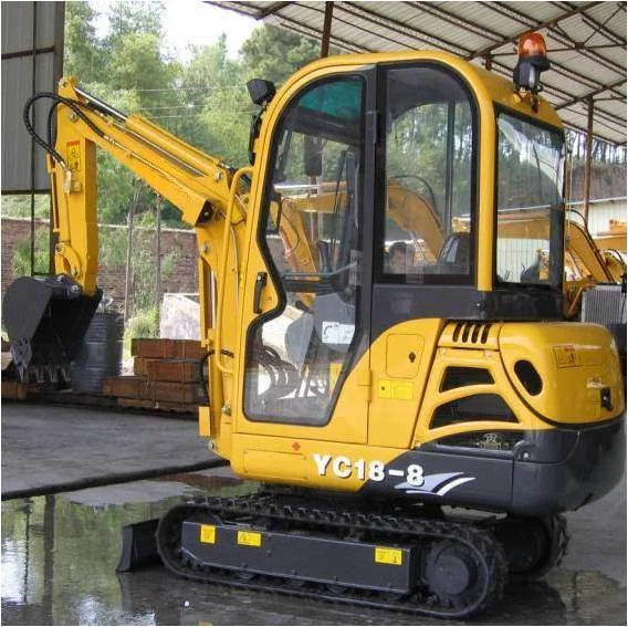 Energy Saving YUCHAI YC18-9 2 Ton Mini Excavator Price for Sale
