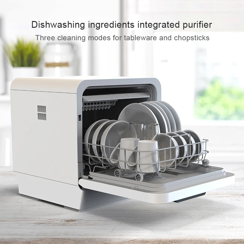 Kitchen Household Dishwasher Parts Counter Tabletop Dishwashers Mini Dishwashers Electric High Efficient Dish Washing Machine