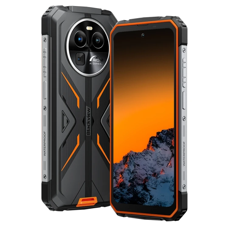 Original New Blackview BV8100 Rugged Phone 8GB+256GB 6.5 inch Android 14 8800mAh Battery Blackview Mobile Phone