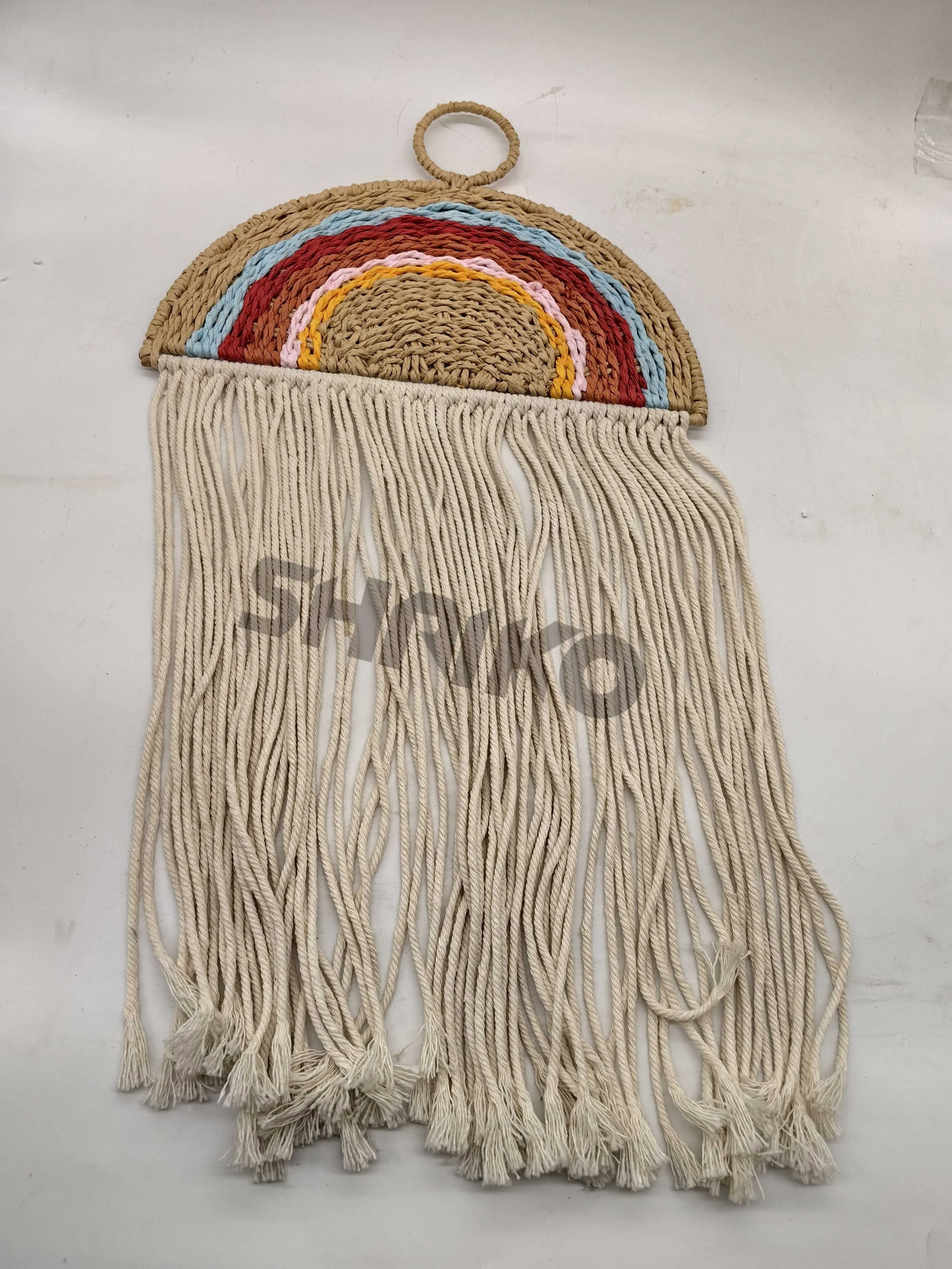 Bohemian style wall decoration tapestries with tassels for home decor