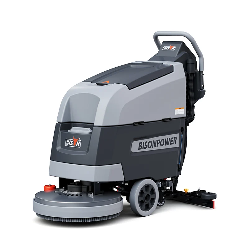 Outdoor Multi-Functional Road Floor Cleaning Machine Street Floor Sweeper With Batteries