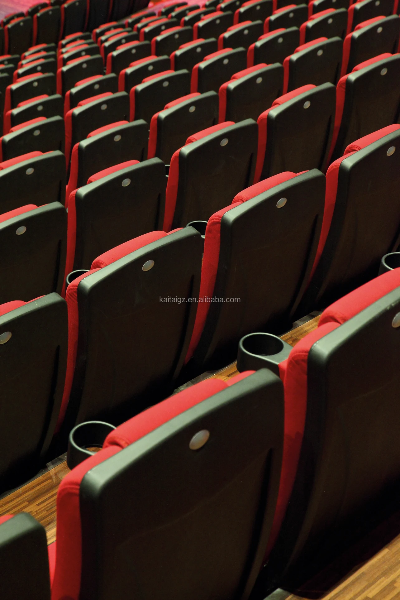 
Popular cinema seating chair movie theatre chair seating in colorful fabric and PU leather for home theatre government church 