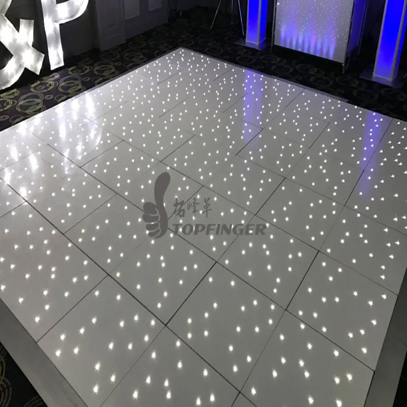 China manufacturer cheap price Popular Events/Wedding Twinkling Floor Stage starlit LED Dance Floor