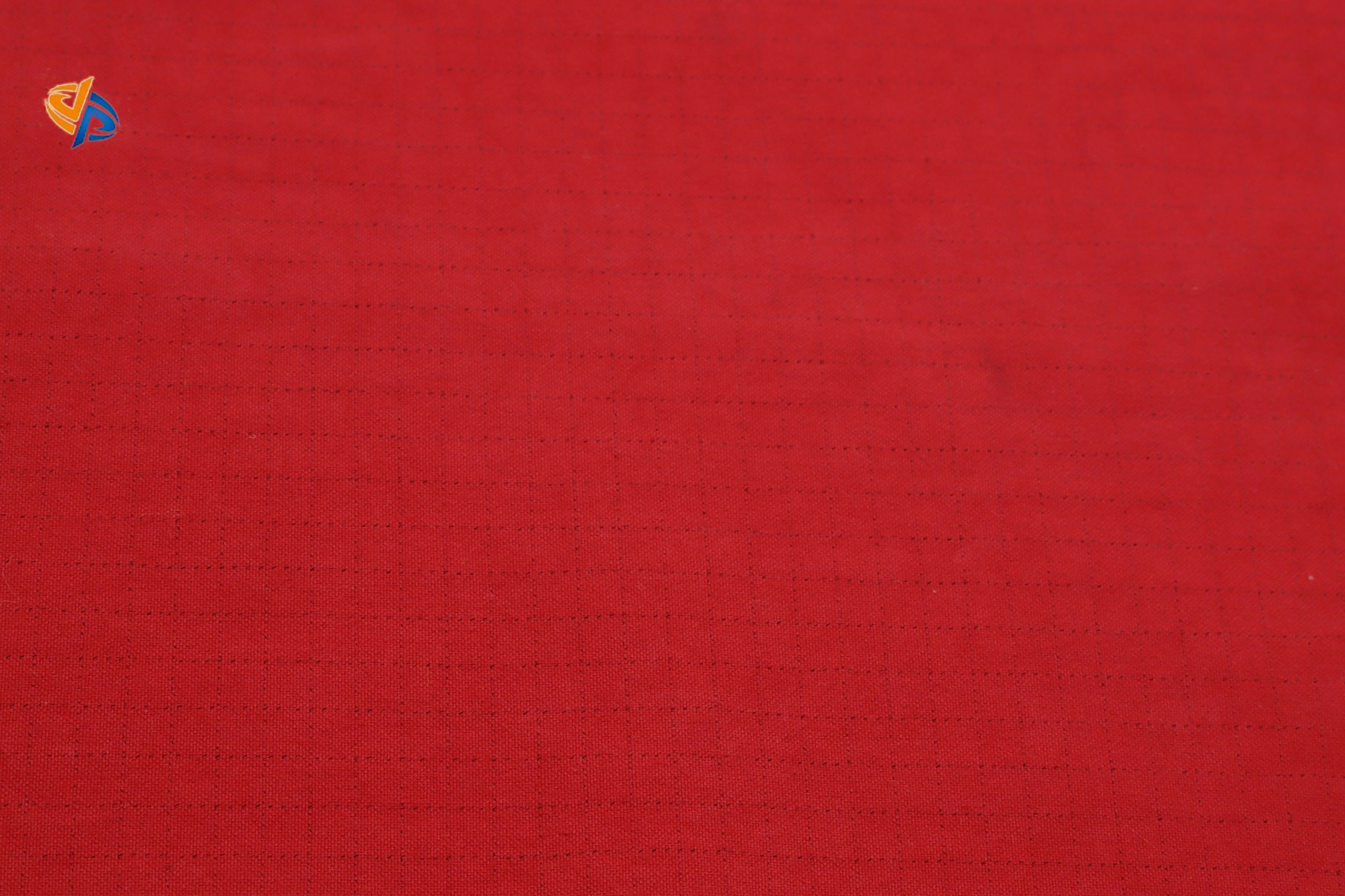 Woven Fabric composed of Modacrylic Cotton and Static Wire for Flame Retardant and Antistatic