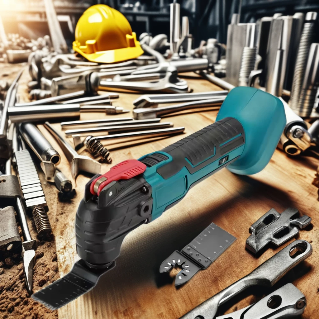 Multi-Function Oscillating Woodworking Tool Electric Cutting & Grinding Machine with Lithium Battery Power Tool