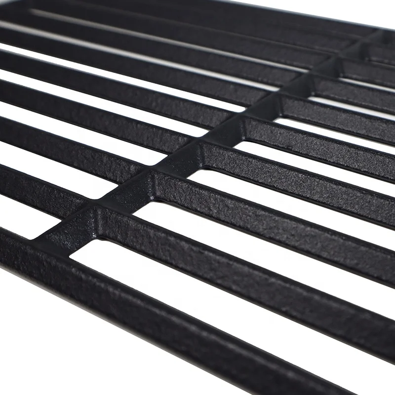 16' Portable Porcelain Cast Iron Grill Grate Replacement Parts for Weber