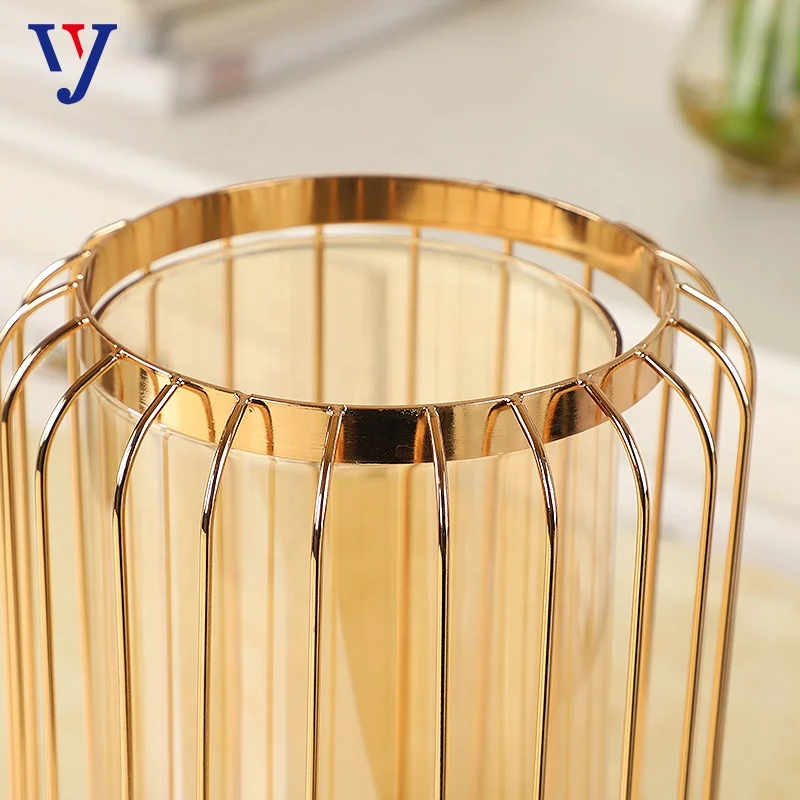 Vase candlestick ornaments gold table living room ornaments furniture decoration
