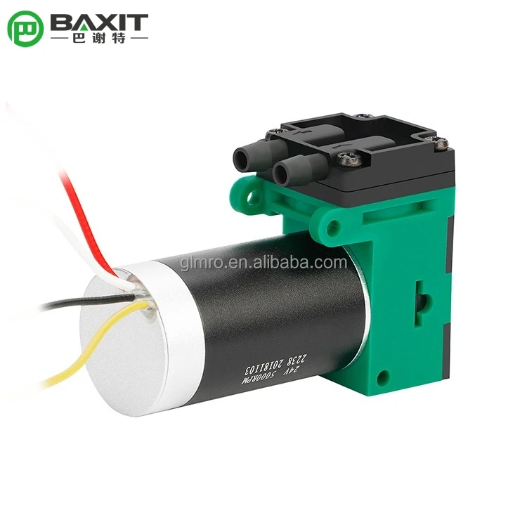 G2BK1268S Micro Vacuum pump 24V Brushless Air pump 12V Diaphragm Gas Sampling and analysis pump