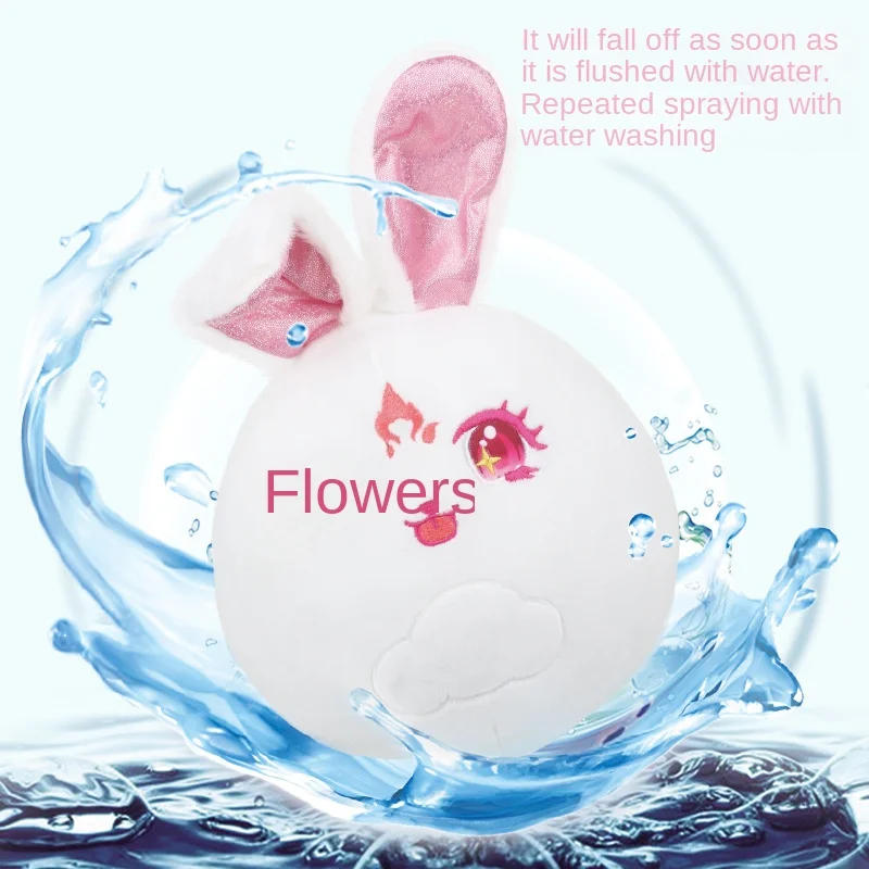 Factory Direct New Cute Baby Spray Music Plush Doll Creative Unisex Rabbit Toy for Girl Gift Can Be Painted and Cleaned