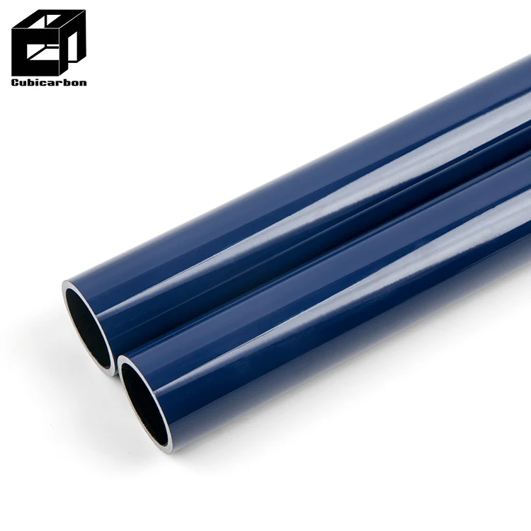 High Strength Colorful Fiberglass Reinforced FRP Pipe Factory Made Frp High-Quality Pipe Fiberglass Round Tube/Pipe