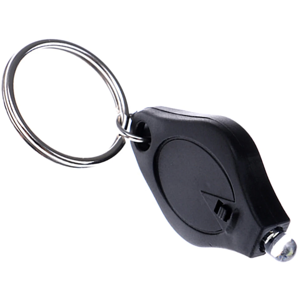 3mm Thickness Super Slim Porch Bag Light Portable Micro Keychain Light Emergency Fingernail Torch Light