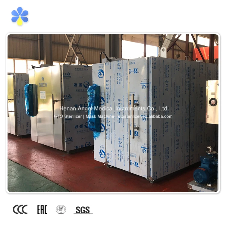 
Large capacity sterilizer eto gas sterilization chamber 