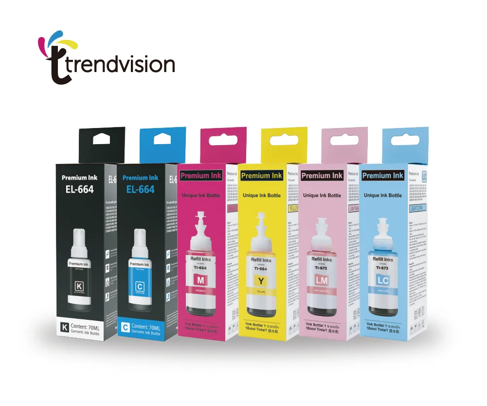 Trendvision Ink N-Pro Series DX5 DX7 XP600 5113 4720 5210 I3200 Textile Sublimation Ink For Epson Print Heads