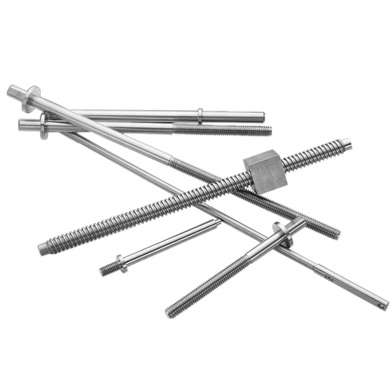 Hardware spare parts turning and milling automatic CNC lathe processing High Precision Crank Shafts Linear Rod Shaft