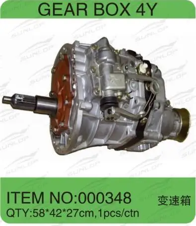SUNLOP Quantum Parts #000348 коробка передач 4Y Коробка передач двигателя Hiace Parts Commuter Van Accessories Hiace Tunning KDH 200 Hiace 200