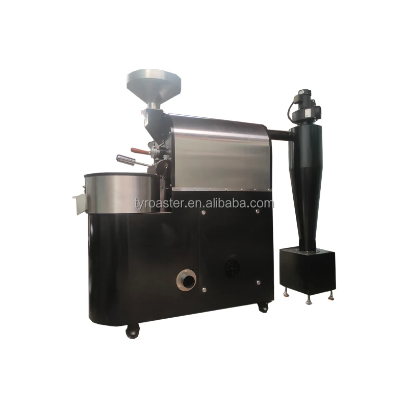 advanced MOQ one set toper hot air gas electric 5 kg coffee roaster for sale