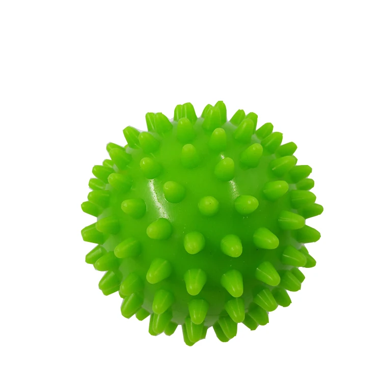 7.5CM PVC Round High Density Hand Foot Spiky yoga Massage Ball