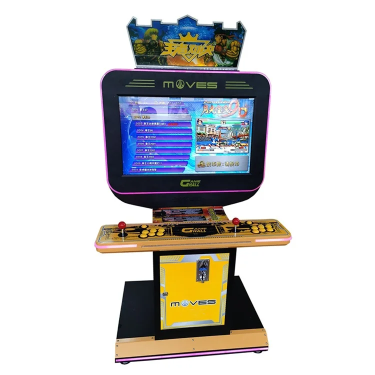 Мульти-игровой Классический игровой автомат для боевых игр с 32-дюймовым ЖК-экраном и монетоприемным боевым аркадным играми в помещении