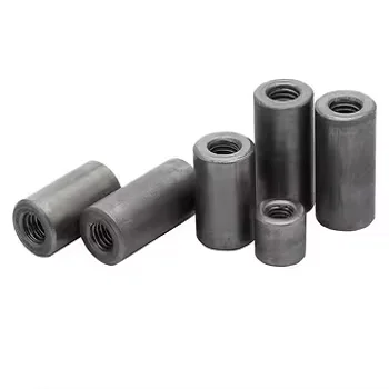 Rod Stud Nuts Carbon Steel Connecting Sleeve for Mechanical Parts Processing