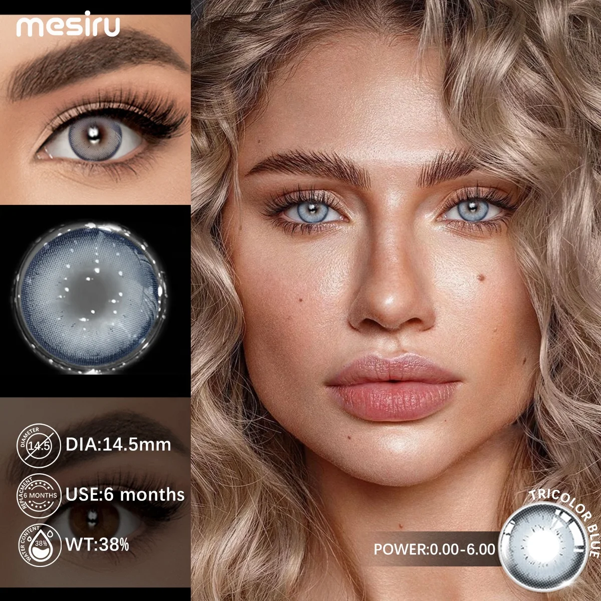 Factory Direct Mesiru Contact Lenses With Yearly Color Eye Lenses