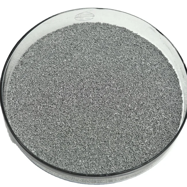 Air spray aluminum powder granules for casting agent metallic additive