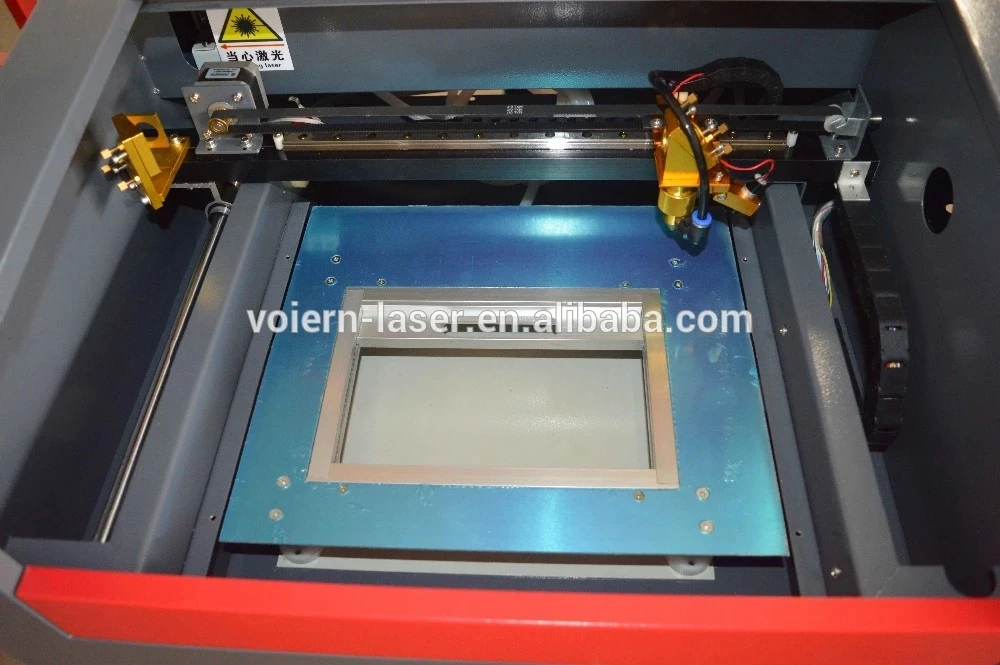 3020 New CO2 Laser Engraving Machine 40W Power 3D Design Wood Leather Glass Acrylic Stone Paper Plastic Rubber MDF RECIP Tube