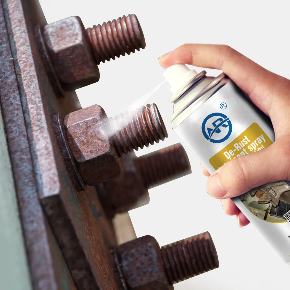 China Factory Supply Rust Removing Cleaner anti rust Lubricant Rust Remover Spray