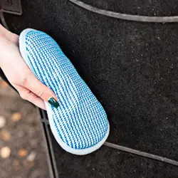 New Design Microfiber Kitchen Sponge Cleaning Dishwashing Sponge for Car Cleaning