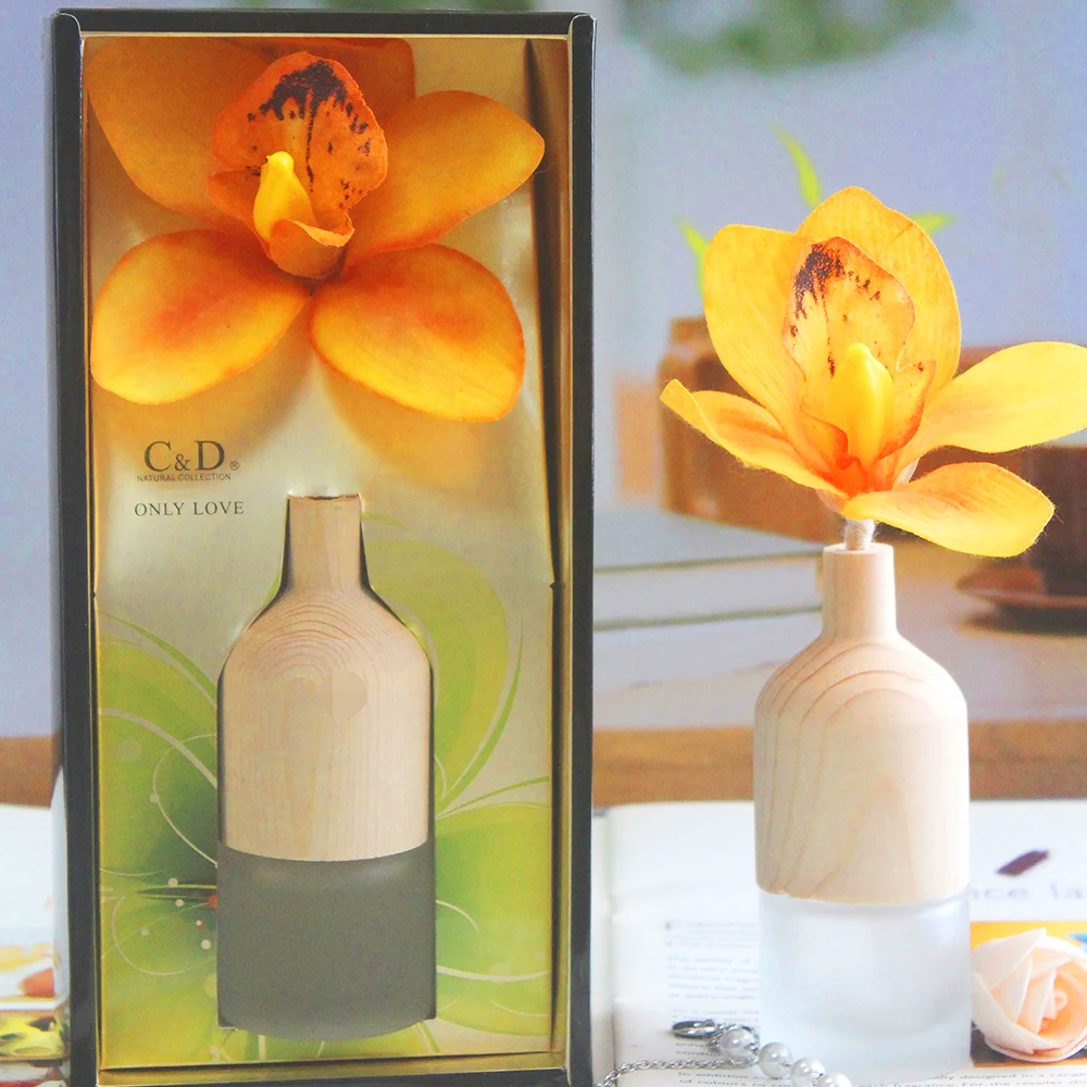 Bottle Glass Diffuser Reed Scented Candle Air Freshener Strong Luxury Soy Candles In Bulk