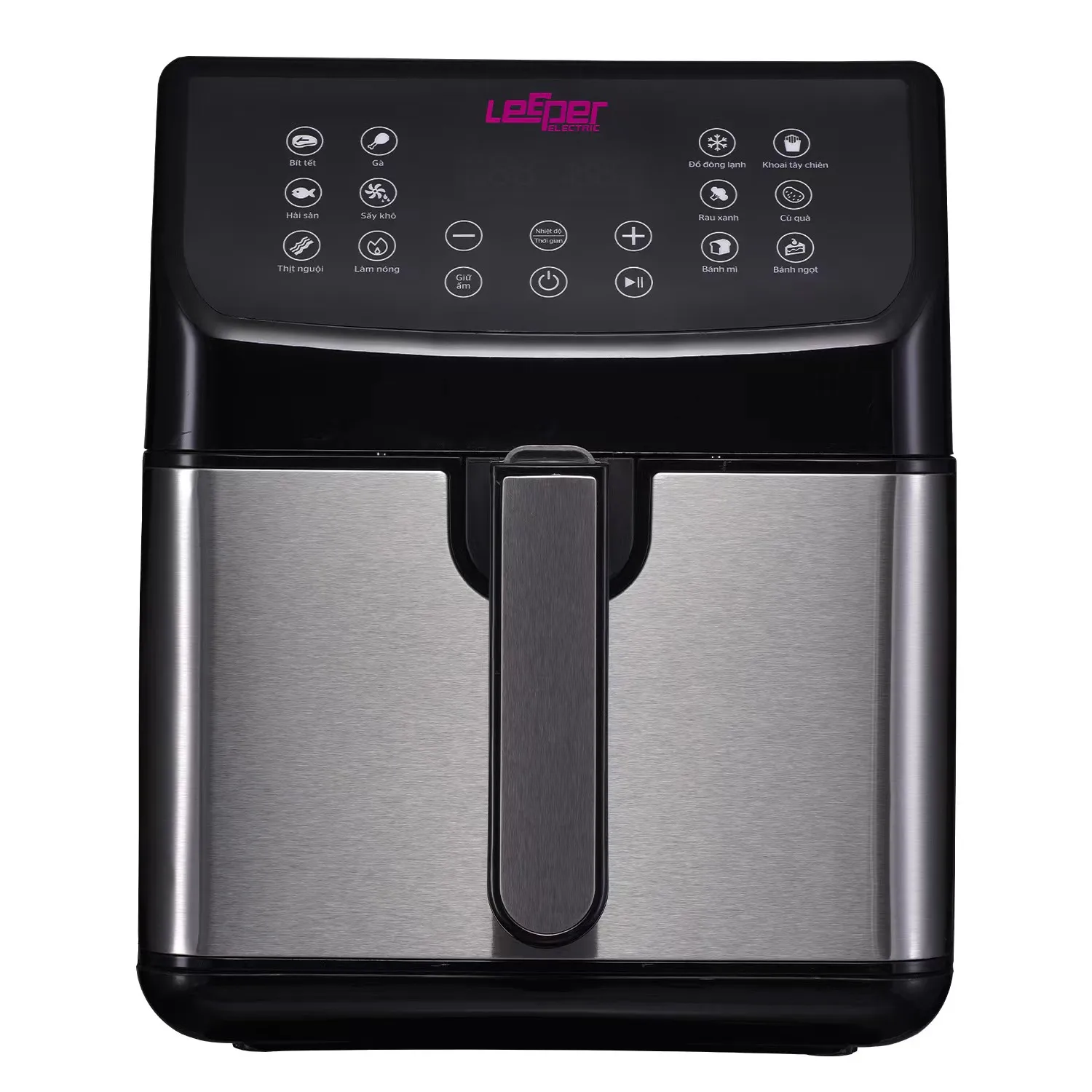 Air Fryer 7L Touch Screen Double basket Easy Clean Non-stick Coat Without Oil