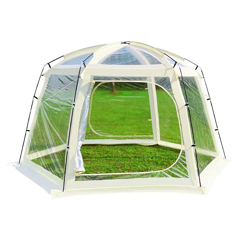 2024 Factory wholesale clear transparent tent Cold and windproof transparent igloo tent Foldable transparent bubble clear tent