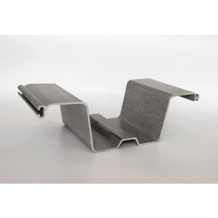 High Strength Glass Fiber Sheet Piling U Type Seawall GFRP Vinyl Composite Sheet Piles