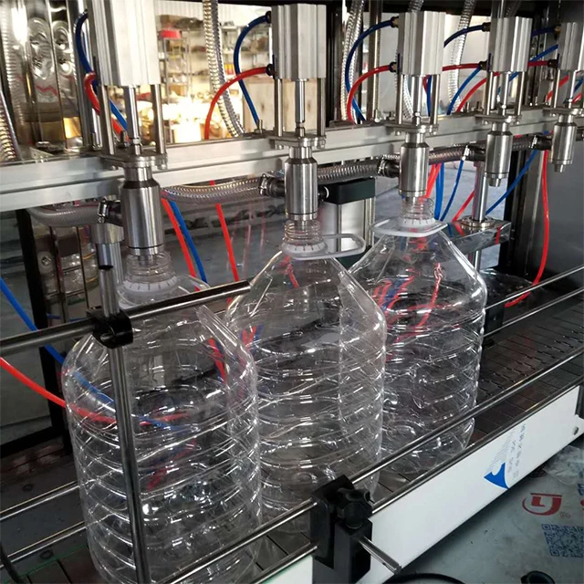 
Automatic Alcohol Glass Water Antifreeze Urea Liquid Bottle Filling Machine 