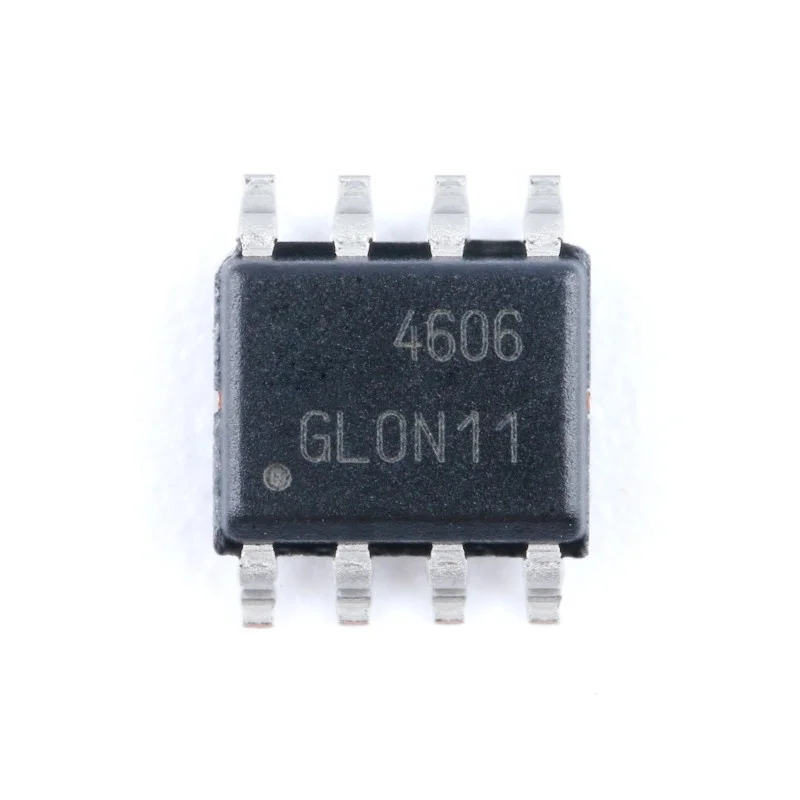 Оригинальный подлинный SMD MOSFET AO4606 SOIC-8 N + P двухканальный 30V/30V
