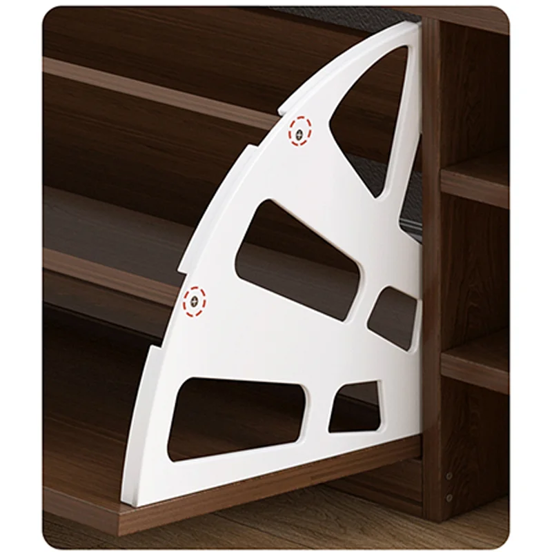 Hot sale Home Furniture Modern Adjustable Wardrobe Cabinet Storage Shoe Closet Shoe Rack For Home